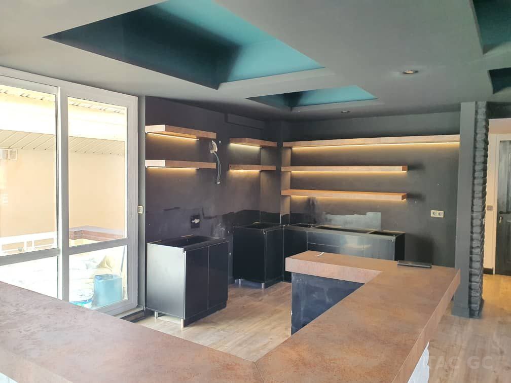 Fasham Penthouse Renovation - Kitchen Build-Out Progress