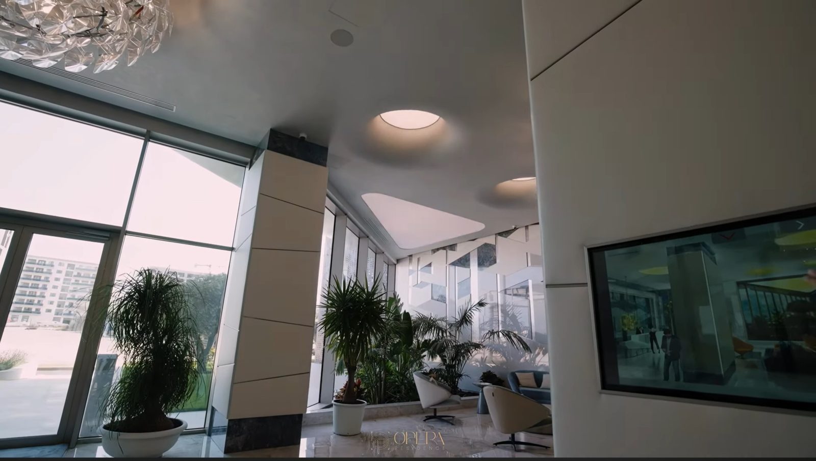Opera Residence lobby daylight