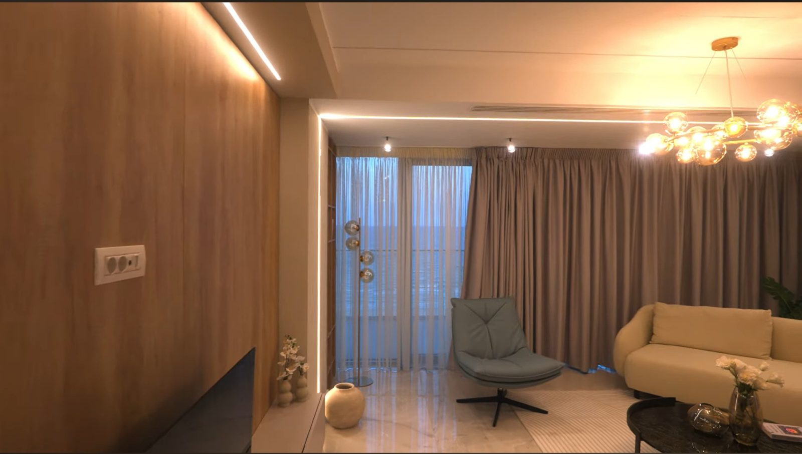 Opera Residence apartment living room