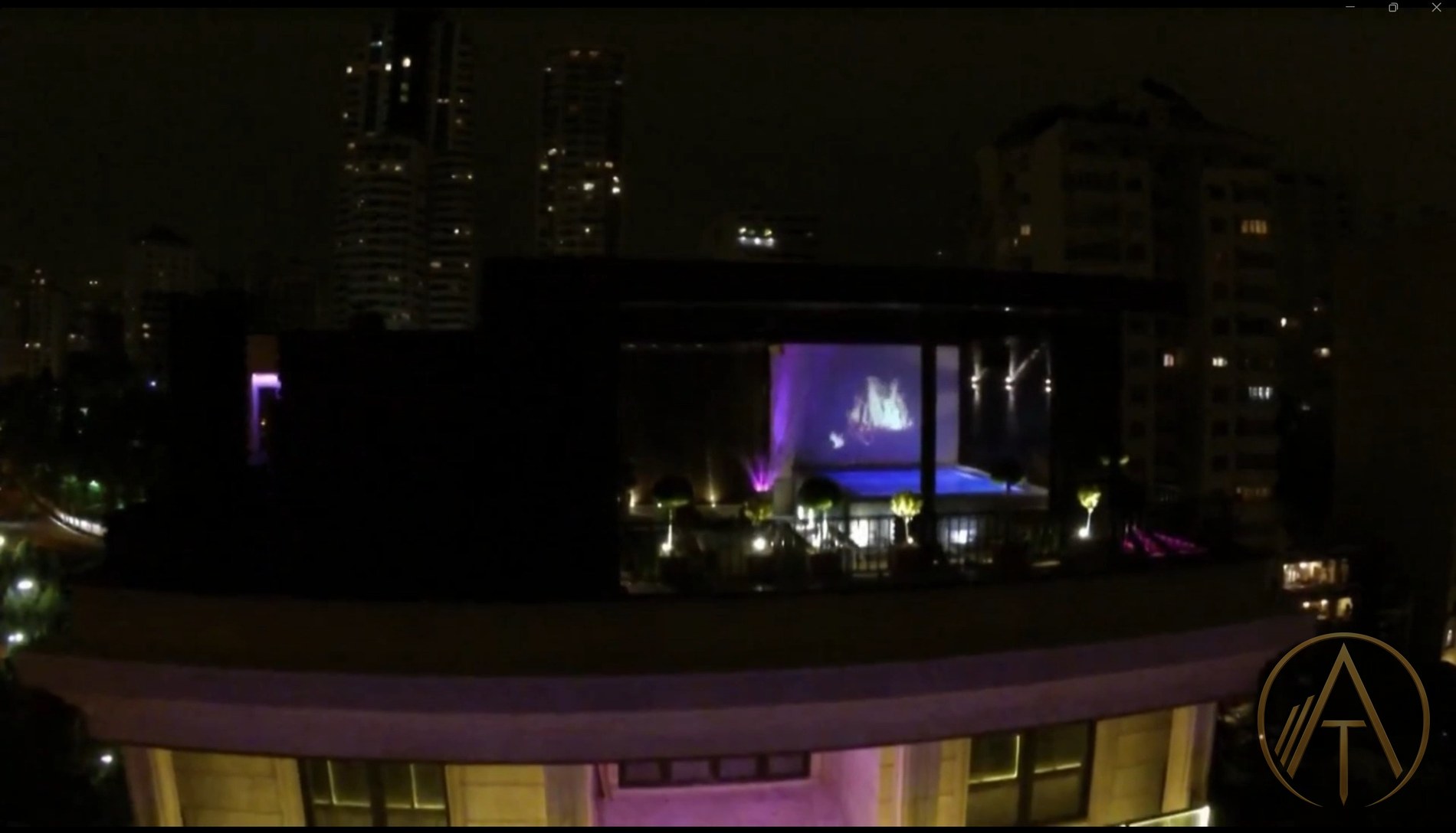 SLM Residential - Roof Garden Night